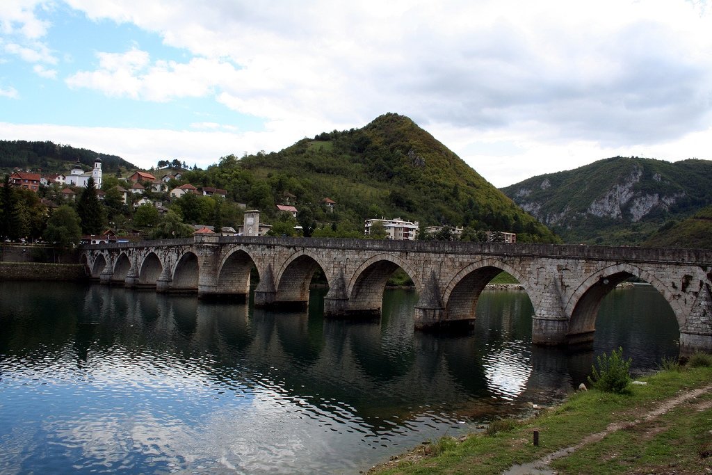 Mehmed Pasha Bridge in Visegrad - Bosnia and Hercegowina